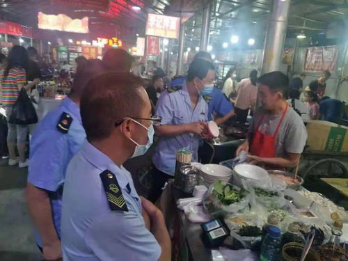 甘谷檢查食品小攤點160戶次，筑牢舌尖安全防線